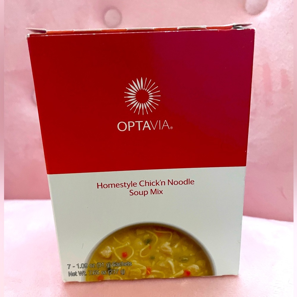 Optavia Homestyle Chick’n Noodle Soup Mix